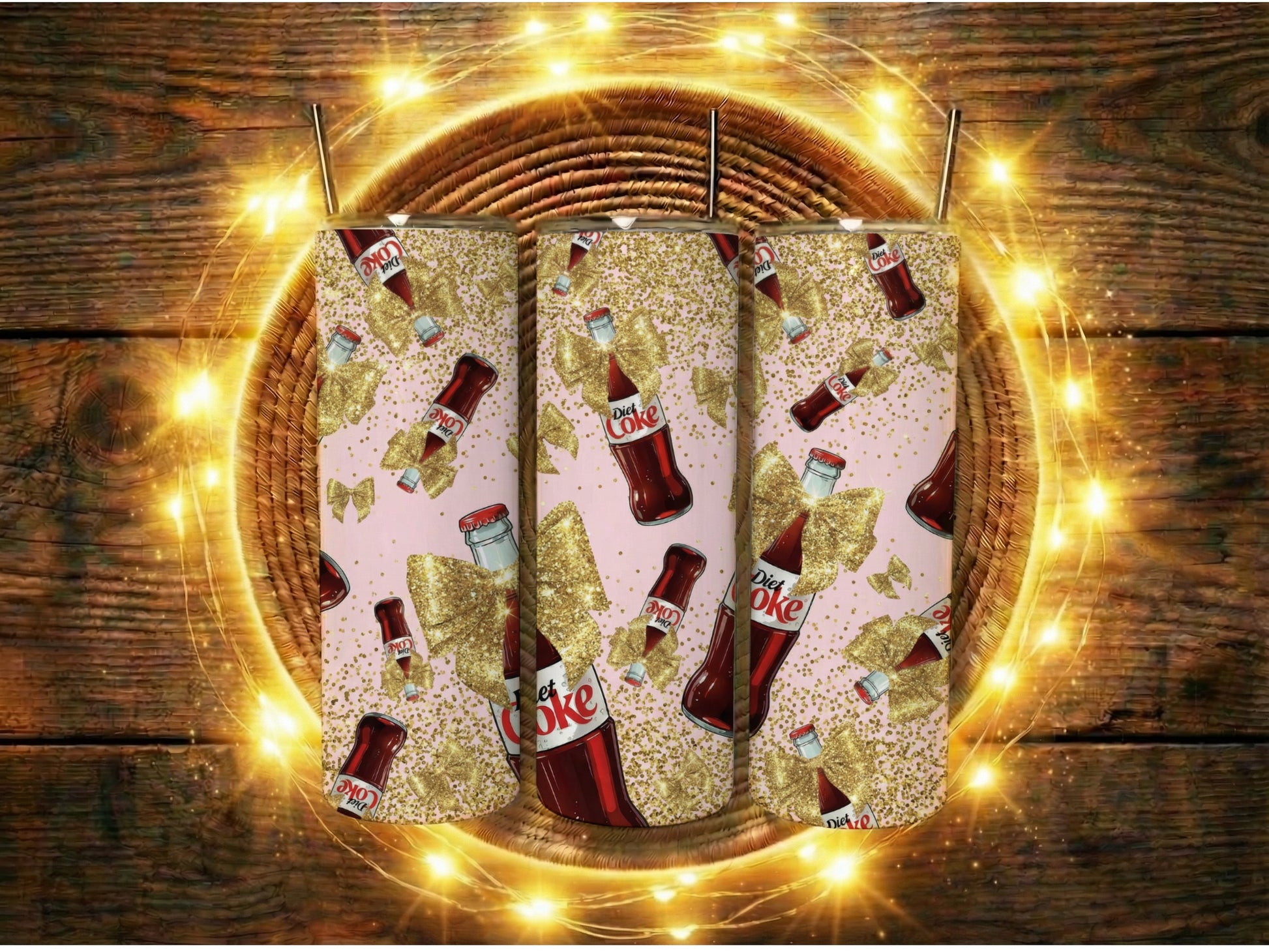 Festive Coke Can Tumblers, Sparkling Glitter Design, Unique Soda-Inspired Drinkware, Perfect Gift Idea